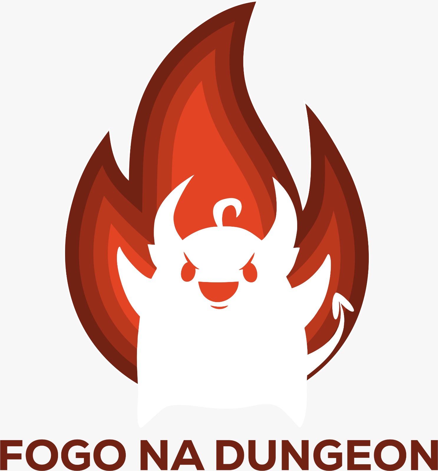 Fogo na Dungeon Logo